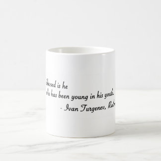 Taza De Café Blessed es él que ha sido joven