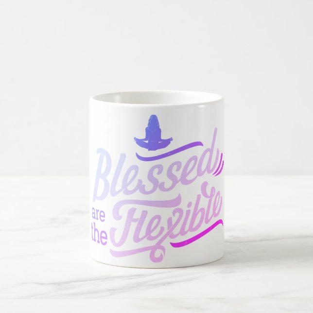Taza De Café Blessed es la flexible (Centro)
