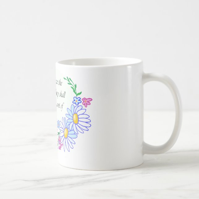 Taza De Café Blessed es la flexible (Derecha)