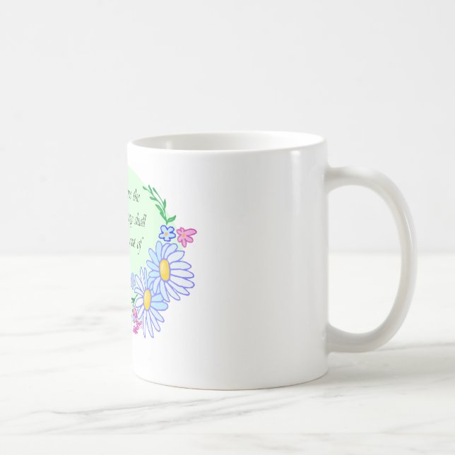 Taza De Café Blessed es la flexible (Derecha)