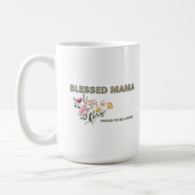 Taza De Café Blessed Mama Mug (Izquierda)