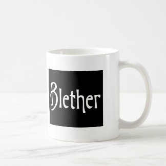 Taza De Café Blether graciosa jerga escocesa banter scots humor