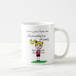 Taza De Café Bling del corredor