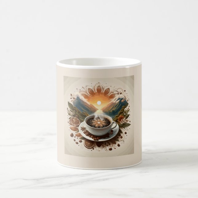 Taza De Café Bliss cafeinado: Un delicioso café (Centro)