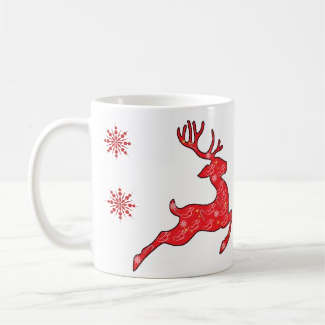 Taza De Café Blitzen - Mugs (The Reindeers) (Izquierda)