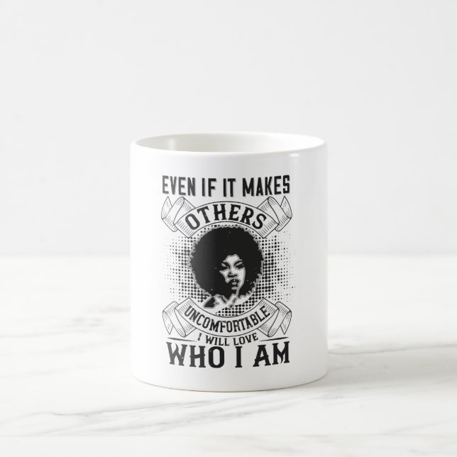 Taza De Café BLM - Amaré quién soy (Centro)