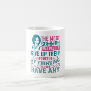 Taza De Café BLM - No renuncies al poder