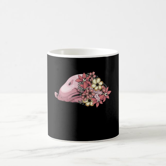 Taza De Café Blobo con flores (Centro)