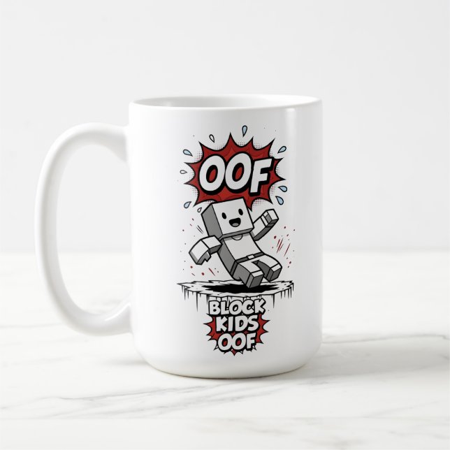 TAZA DE CAFÉ BLOCK KIDS OOF (Izquierda)