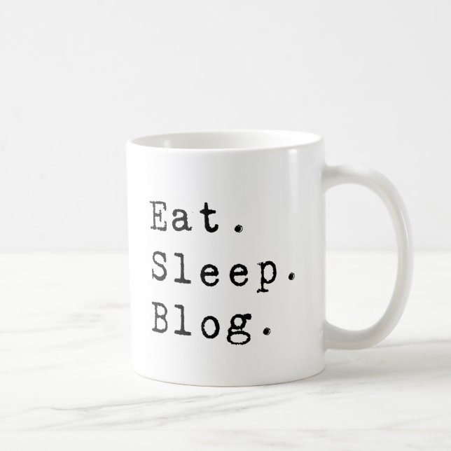 Taza De Café Blog de Eat Sleep (Derecha)