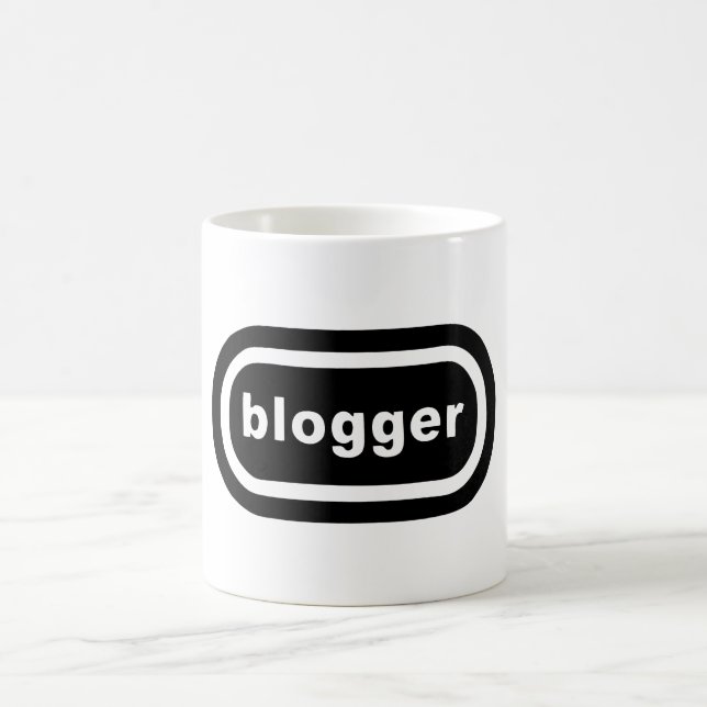 Taza De Café Blogger (Centro)