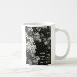 Taza De Café Blogom Scripture Card Coffee Mug