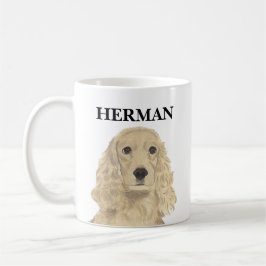 Taza De Café Blonde Tan Golden Cocker Spaniel