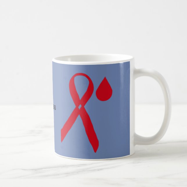 Taza De Café Blood cancer awareness (Derecha)