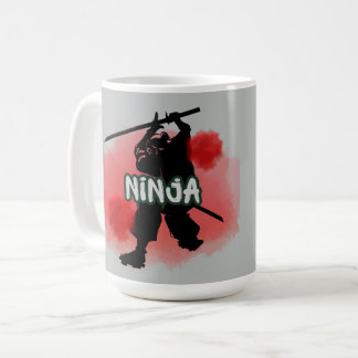 Taza De Café Blood Moon Ninja