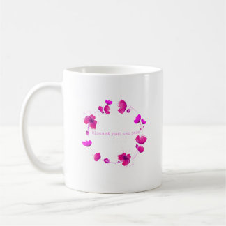 Taza De Café Bloom A Tu Propio Ritmo, Mug