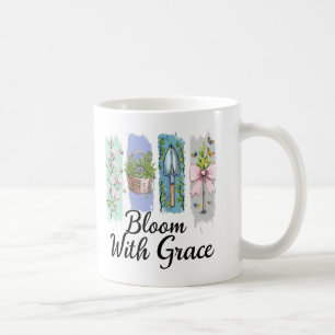Taza De Café Bloom con arte floral Grace Garden
