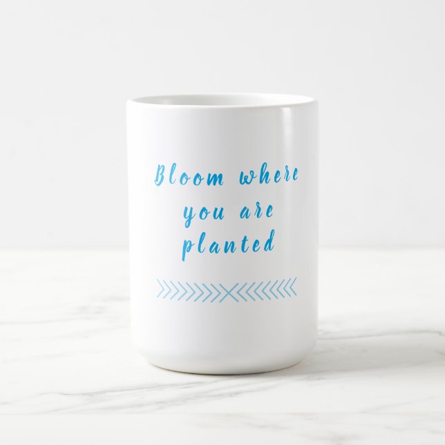 Taza De Café Bloom Donde Te Plantan (Centro)