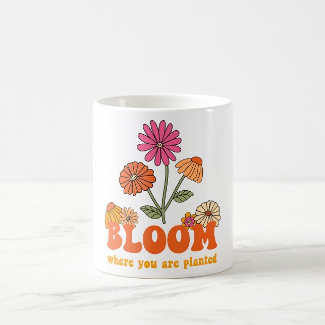 Taza De Café Bloom Donde Te Plantan (Subido por el creador)