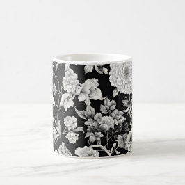 Taza De Café Bloom nocturno: un Boda floral oscuro