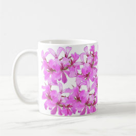 Taza De Café Bloom Rubor - Mug floral rosa