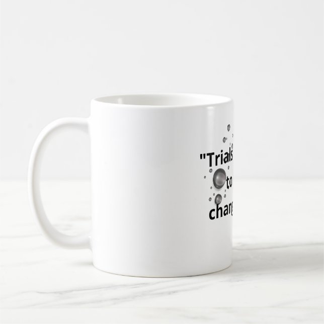 Taza De Café Bloom Through Trials – Strength from the Cracks (Izquierda)