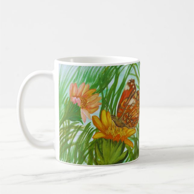 Taza De Café Blooming flower garden (Izquierda)