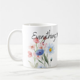 Taza De Café Blooming Love: Oil Painting Floral Mug - Everythin