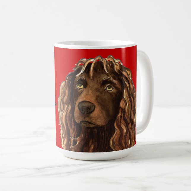 Taza De Café Bloque de color de Boykin Spaniel (Anverso derecho)