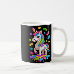 Taza De Café Bloque de ladrillos de construcción del Generador 