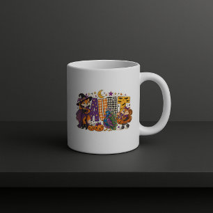 Taza De Café Bloque de letras de tía divertida