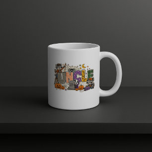 Taza De Café Bloque de letras de tío divertido