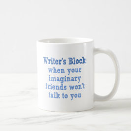 Taza De Café Bloque de los escritores: