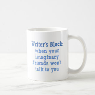 Taza De Café Bloque de los escritores: