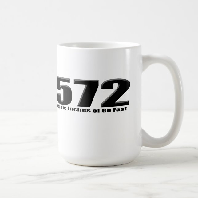 Taza De Café Bloque grande de Chevy 572 (Derecha)
