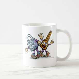 Taza De Café Bloquear una tecla