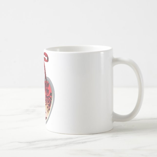Taza De Café Bloqueo cardíaco (Derecha)