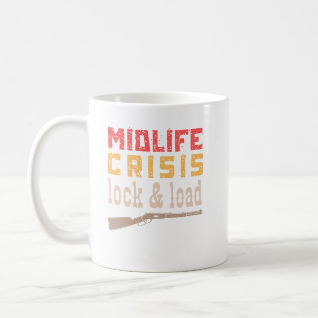 Taza De Café bloqueo de crisis de la vida media y crisis de car (Izquierda)