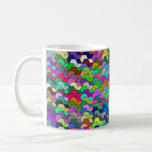 Taza De Café Bloques apilados 11oz Mug
