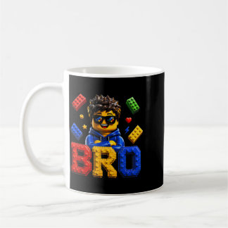 Taza De Café Bloques de Construcción Chico Chica Cumpleaños Her