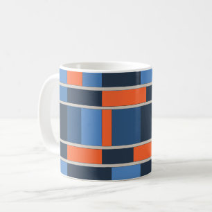 Taza De Café Bloques de negrita geométrica