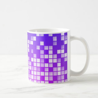Taza De Café Bloques púrpuras