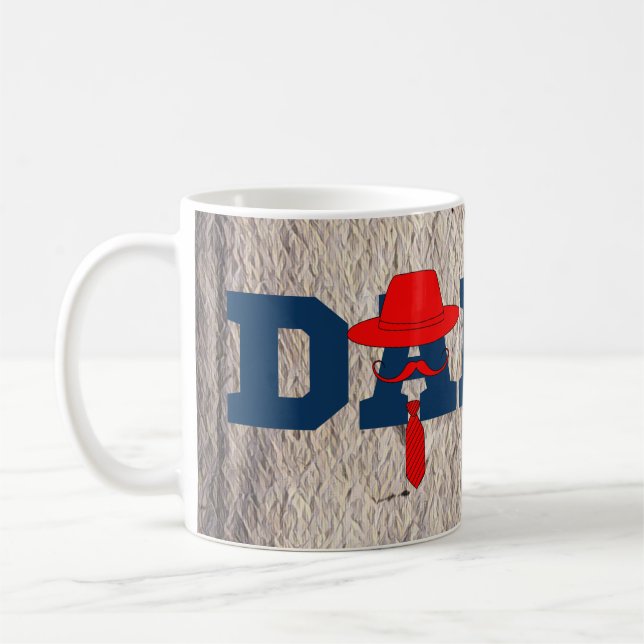 Taza De Café Blue best grandpa ever the times (Izquierda)