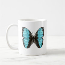 Blue Butterfly Insectos Art Nature Lover