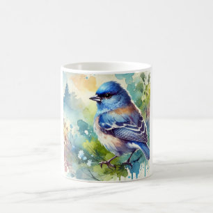 Taza De Café Blue Chaffinch 300924AREF116 - Watercolor
