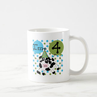 Taza De Café Blue Cow camisetas de cumpleaños y regalos