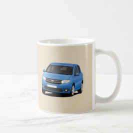 Taza De Café Blue Dacia Sandero 2 x imagen -