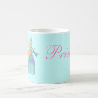 Taza De Café Blue Fairytale Princess Mug
