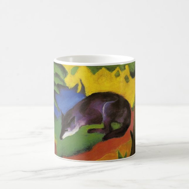 Taza De Café Blue Fox (de Franz Marc) (Centro)