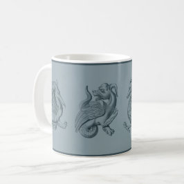 Taza De Café Blue Gargoyles Coffee Mug